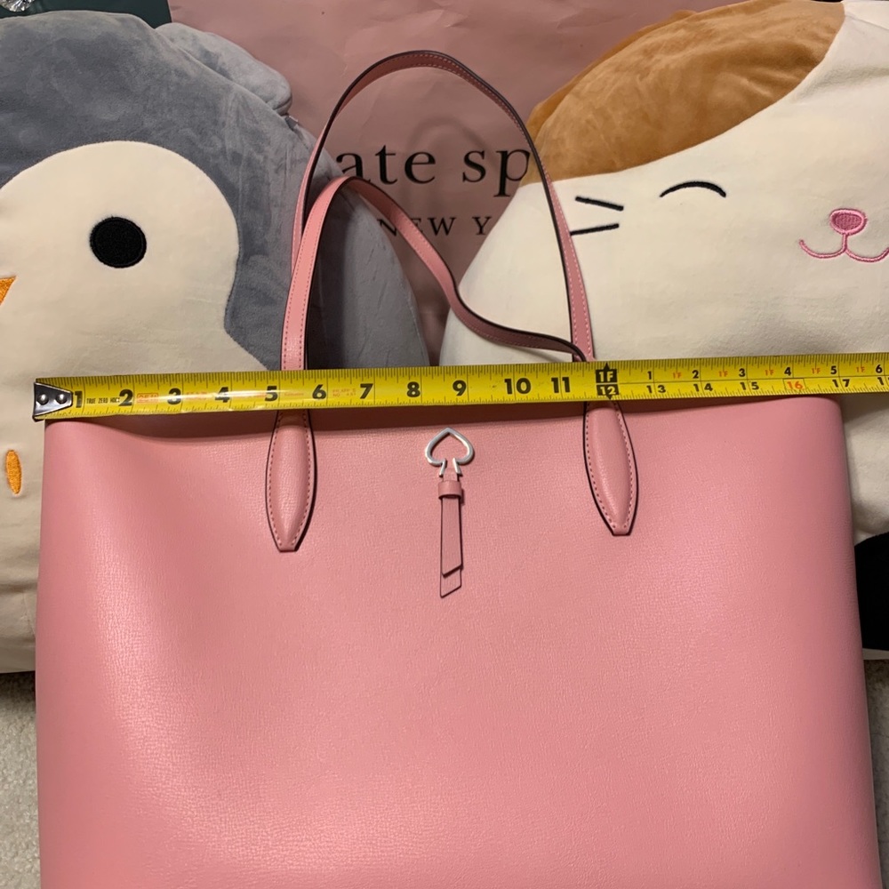 KATE SPADE ADEL LARGE TOTE SHOULDER BAG CARNATION - Picture 10 of 11